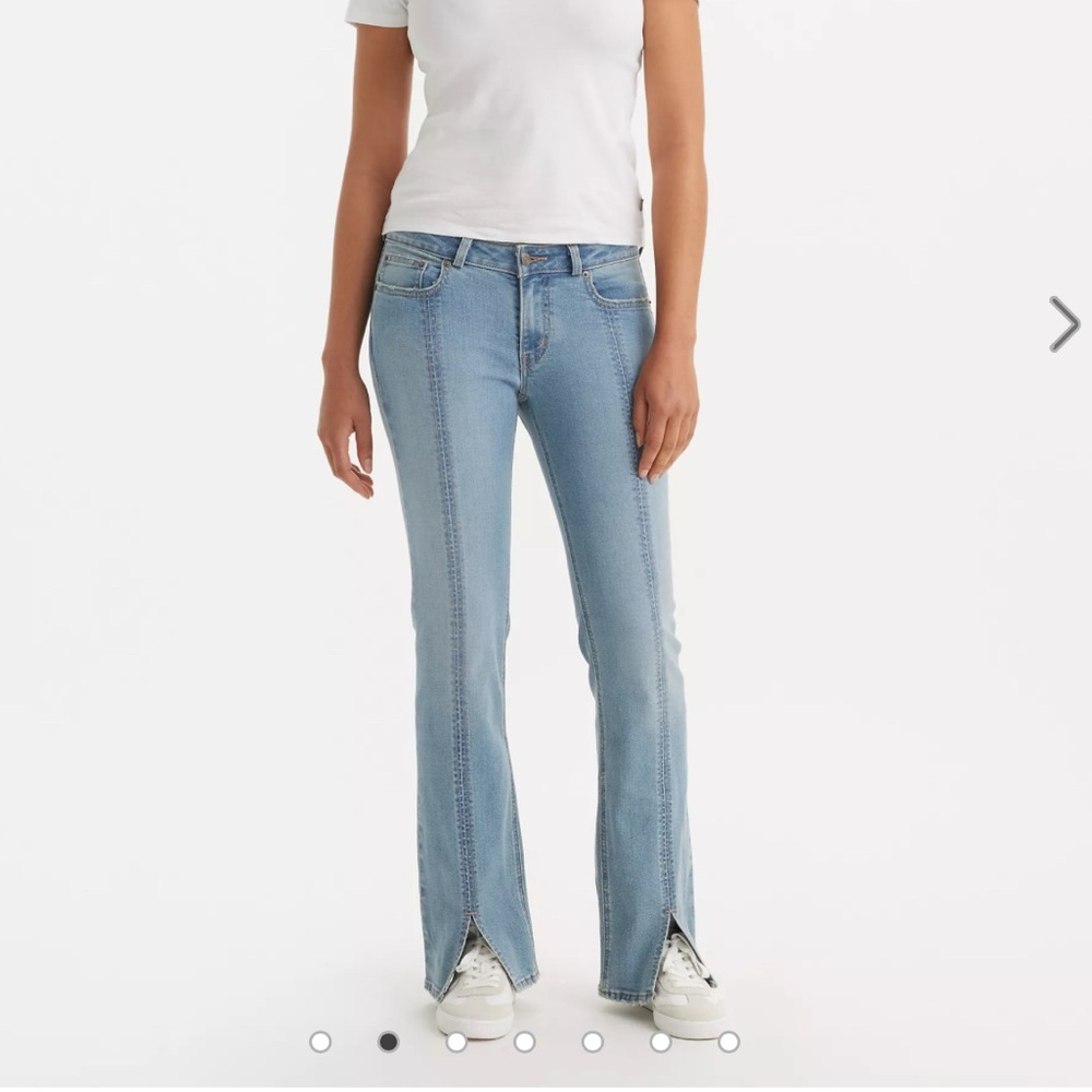 Levi's Light Blue Flare Jeans